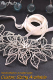 SH256-S Bridal Belt Rhinestone Wedding Dress Belt Crystal Bridal Waistband Handmade Woman Party Sash with Ribbon