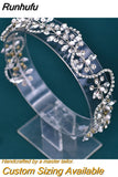 Bridal Tiara Rhinestone Woman Girls Headband for Party Wedding Hair Accessories Pageant Headwear Bridal Headpiece HP266