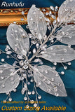 HP438 Shiny Rhinestone Bridal Headpiece Women Headdress Wedding Hair Accessories Jewelry Bride Head Piece for Party