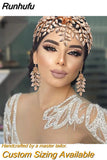HP510 Wedding Tiara Bridal Crown Woman Headband Hair Accessories Bride Headpiece Pageant Headwear Hair Ornaments