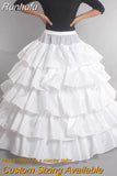 New 3 Rings Petticoat For Wedding Dress Elastic Band Lace Up Can Be Adjustable Wedding Accessories 12 Styles Available