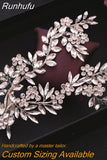 HP434 Bridal Headband Rhinestone Women Headwear Bride Crowns Tiaras Wedding Hair Accessories Pageant Party Headdress