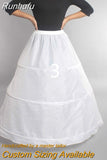 New 3 Rings Petticoat For Wedding Dress Elastic Band Lace Up Can Be Adjustable Wedding Accessories 12 Styles Available