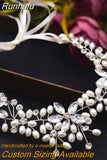 HT03-S Silver Pearl Bridal Leg Garter Bridal Thigh Leg Garter Ring Wedding Garter Belt Wedding Party Bridal Leg Garter