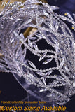 HP376 Fashion Bridal Hair Accessories Crystal Headpiece For Women Tiara Wedding Crown Eew Set Rhinestone Bride Headband