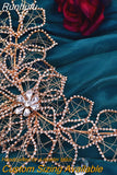 HP256A Rhinestones Bridal Headpiece for Wedding Leaf Headband Hair Accessories Bridesmaid Headdresses Bride Headdress