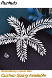 HP263 Bridal Hair Comb Handmade Rhinestone Bride Headpieces Women Hair Pins Party Wedding Hair Accessories Headwear