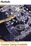 HP311 Wedding Hair Comb for Bride Woman Headwear Rhinestone Bridal Hair Ornaments Wedding Headpiece Hair Accessories