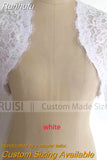 Long Sleeves Bride Bolero Women Lace Wedding Accessories Chaquetas Para Mujer Elegant Cape Femme Jacket Party Wraps Novia