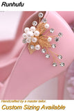 X19 Opal Diamond Shoe Buckle Rhinestones Women Decoration Buckle Shoe Shop Accessories 2023 High Heels Decorations