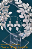 HP518 Bridal Tiara Wedding Hair Accessories Headpiece Woman Headband Pageant Jewelry Bride Headdress Hair Ornaments