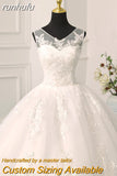 Novias Off Shoulder Plus Size V neck Wedding Dress 2023 New Vestido De Noiva Train or Floor Custom Made Bridal Tulle Mariage