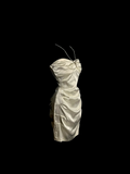 Sexy Sheath Halter Satin Short Homecoming Dresses Summer Hoco Dresses Cocktail Dress Birthday Outfits HZ1214
