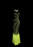 Retro Mermaid Spaghetti Straps Beaded 20th Birthday Dress Prom Dress Birthday Outfits For Women HZ1214