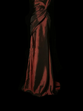 Retro Mermaid Strapless Burgundy 20th Birthday Dress Long Prom Dress Birthday Outfits For Women HZ1214