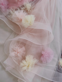 Sexy A line Spaghetti Straps Pink Tulle Short Homecoming Dresses Summer Hoco Dresses Cocktail Dress Birthday Outfits HZ1214
