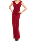 ??Vintage Midnight Blue Mermaid Gown ??V Neck Pretty Prom Dress for Events&Party HZ1108