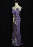 ??90s Retro Chiffon Ruffles Prom Dress ??Charming Evening Dress for Quinceanera&Graduation HZ1108