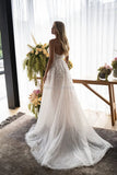 Bohemian Wedding Dress Off the Shoulder Beaded with Pearls Appliques Wedding Gown Boho Bridal Dress vestido de noiva