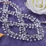 HP243 Full Rhinestone Headband for Women Bridal Headpiece Wide Hair Band Handmade Headwear Wedding Hair Accessories