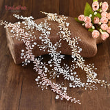 HP233 Crystal Wedding Hair Accessories Rhinestone Headband Flower Girl Hair Pieces Women Tiara Bridal Hair Jewelry