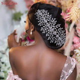 HP311 Wedding Hair Comb for Bride Woman Headwear Rhinestone Bridal Hair Ornaments Wedding Headpiece Hair Accessories