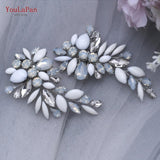 X19 Opal Diamond Shoe Buckle Rhinestones Women Decoration Buckle Shoe Shop Accessories 2023 High Heels Decorations