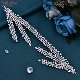 HP496 Rhinestone Bridal Headband Woman Headpiece Wedding Hair Accessories Bride Tiara Pageant Headdresses Wedding Tiara