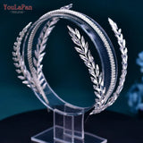 Bridal Hair Accessories Wedding Headband Rhinestone Bride Headpiece Hair Jewelry for Women Tiara Girls Headwear HP528