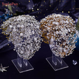 HP240 Bridal Crown Wedding Tiara and Headdress Hair Accessories Luxury Bride Headpiece Pageant Headband Hair Jewelry