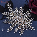 HP438 Shiny Rhinestone Bridal Headpiece Women Headdress Wedding Hair Accessories Jewelry Bride Head Piece for Party