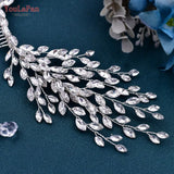 HP276 Rhinestone Wedding Comb Women Hair Accessories Bridal Hair Clips Head Jewelry for Party Bride Girl Headpiece