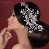 HP277 Bride Wedding Hair Accessories Rhinestone Headband Bridal Headpiece Hair Ornament for Women Hair Jewelry Headwear