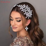 HP518 Bridal Tiara Wedding Hair Accessories Headpiece Woman Headband Pageant Jewelry Bride Headdress Hair Ornaments