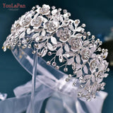SH349 Elegant Wedding Dresses Belt Alloy Flower Crystal Belts for Bride Women Waistband Jewel Accessories Bridal Sashes