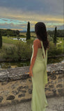 Sexy Sheath Strapless Green Prom Dresses Formal Summer Spring Wedding Guest Dresses Wedding Guest Outfit HZ1214