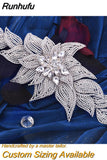 HP455 Wedding Headpiece Crystal Flower Bridal Hair Accessories Bride Headwear Pageant Crown Women Hair Ornament Jewelry