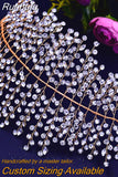 HP434 Bridal Headband Rhinestone Women Headwear Bride Crowns Tiaras Wedding Hair Accessories Pageant Party Headdress