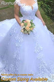 Elegant Amazing Neck Robe De Mariee Backless Princess Embroidery Vestido De Noiva Wedding Dress Luxury Lace Bride Dresses
