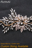 HP434 Bridal Headband Rhinestone Women Headwear Bride Crowns Tiaras Wedding Hair Accessories Pageant Party Headdress
