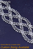 HP415 Rhinestone Bridal Headband Woman Tiara and Crown Wedding Hair Accessories Bride Headdress Banquet Headwear Party