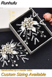 X05 2pcs/lot Bride High Heels Clips Rhinestone Bridal Wedding Shoes Buckle Women Accessories High Heel Decoration
