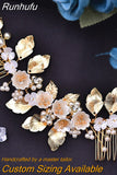 Woman Hair Comb Bridal Headdresses Wedding Hair Accessories Bride Tiara Hair Clip Pageant Headwear for Party HP523