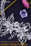HP438 Shiny Rhinestone Bridal Headpiece Women Headdress Wedding Hair Accessories Jewelry Bride Head Piece for Party