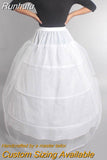 New 3 Rings Petticoat For Wedding Dress Elastic Band Lace Up Can Be Adjustable Wedding Accessories 12 Styles Available