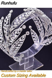 HP501 Bridal Hair Accessories Rhinestone Headband for Wedding Head Jewelry Bride Headwear Pageant Diadem Headpiece
