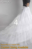 New 3 Rings Petticoat For Wedding Dress Elastic Band Lace Up Can Be Adjustable Wedding Accessories 12 Styles Available